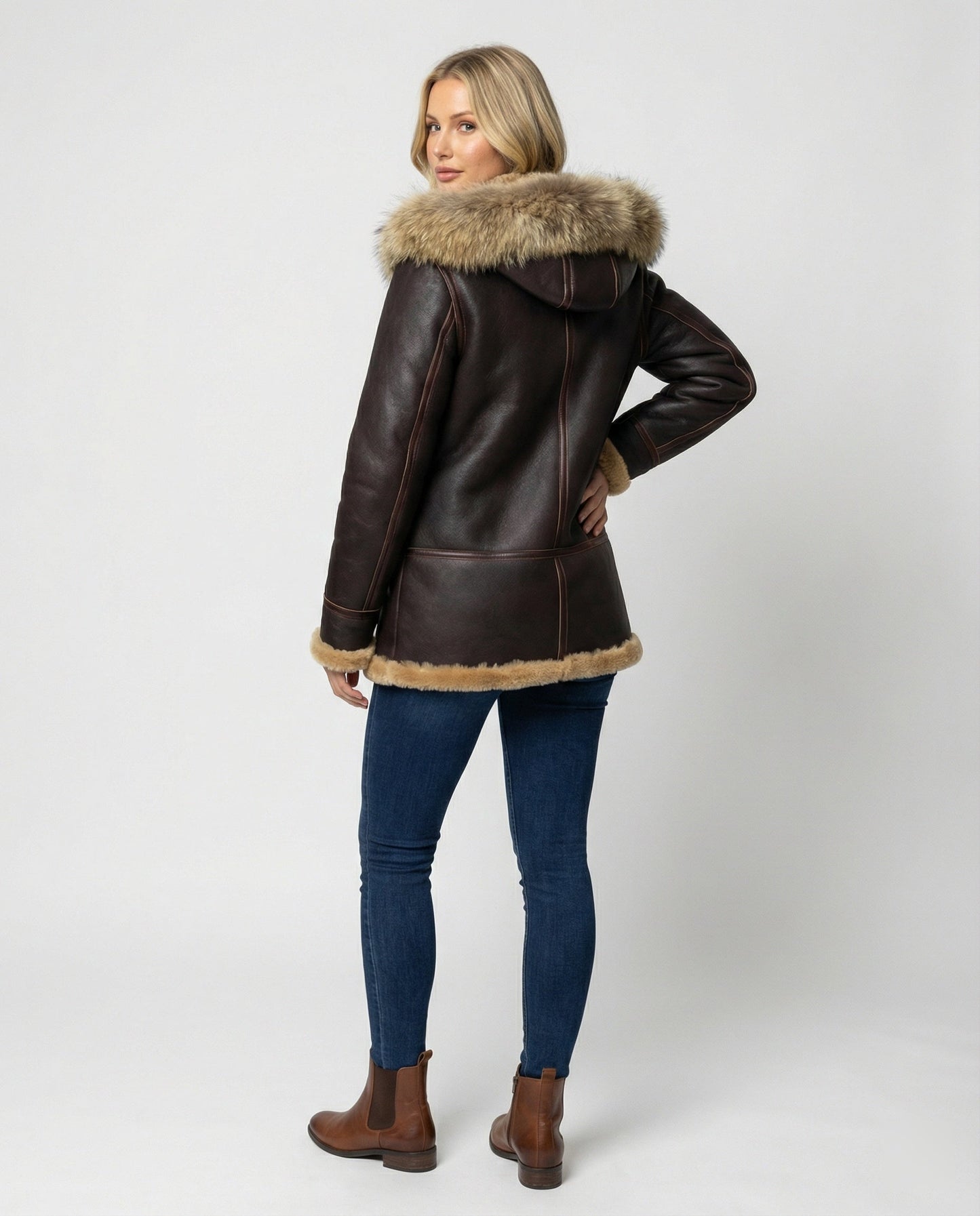 Eveloria Damen Arctic Parka Jacke