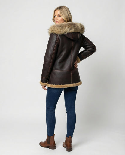 Eveloria Damen Arctic Parka Jacke