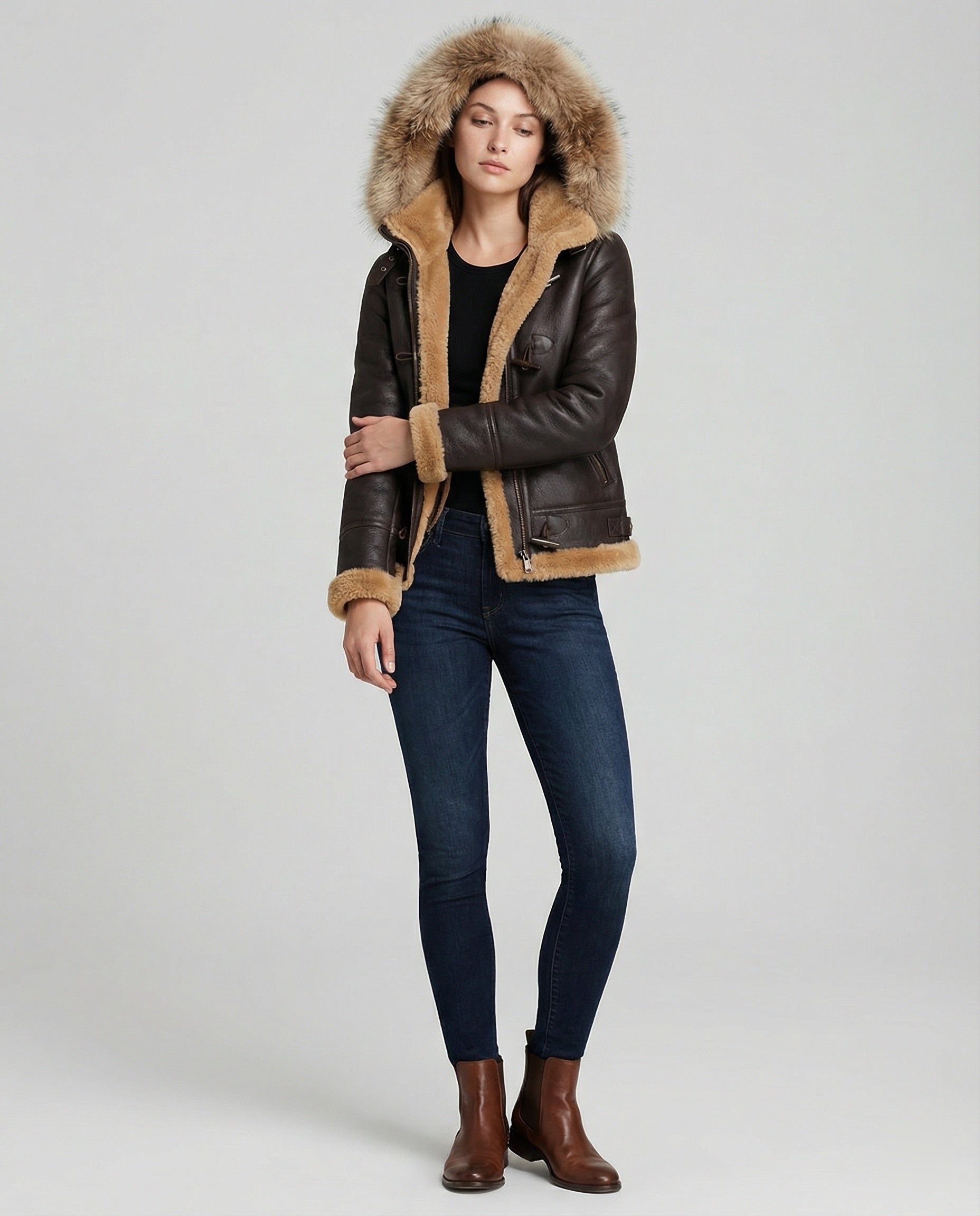 Eveloria Damen Arctic Parka Jacke - Eveloria
