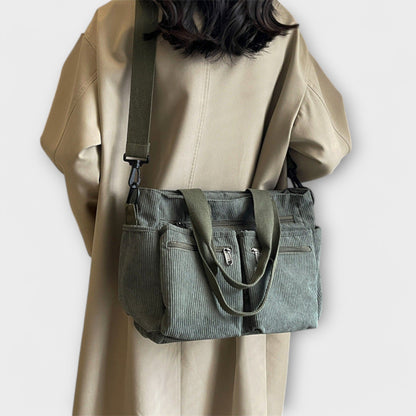 Damen Tote Tasche Alltag Leder Braun