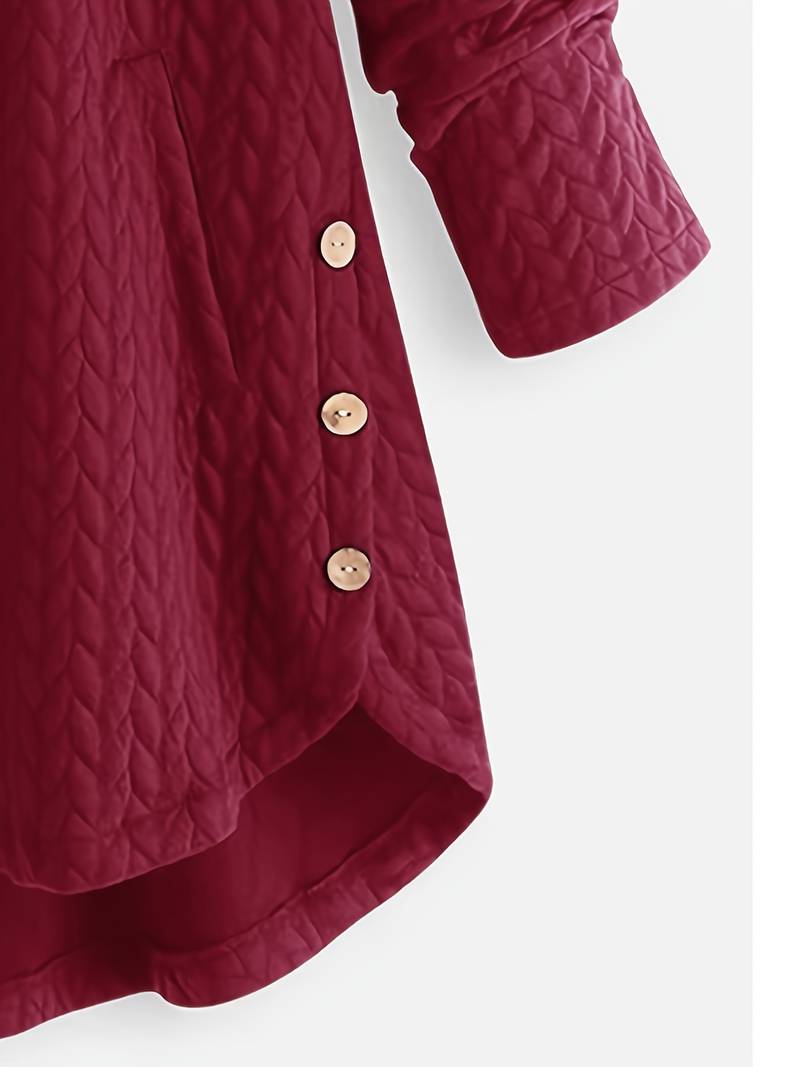 Eveloria Damen Wintermantel Warm Bequem