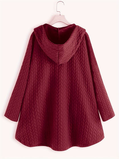 Eveloria Damen Wintermantel Warm Bequem