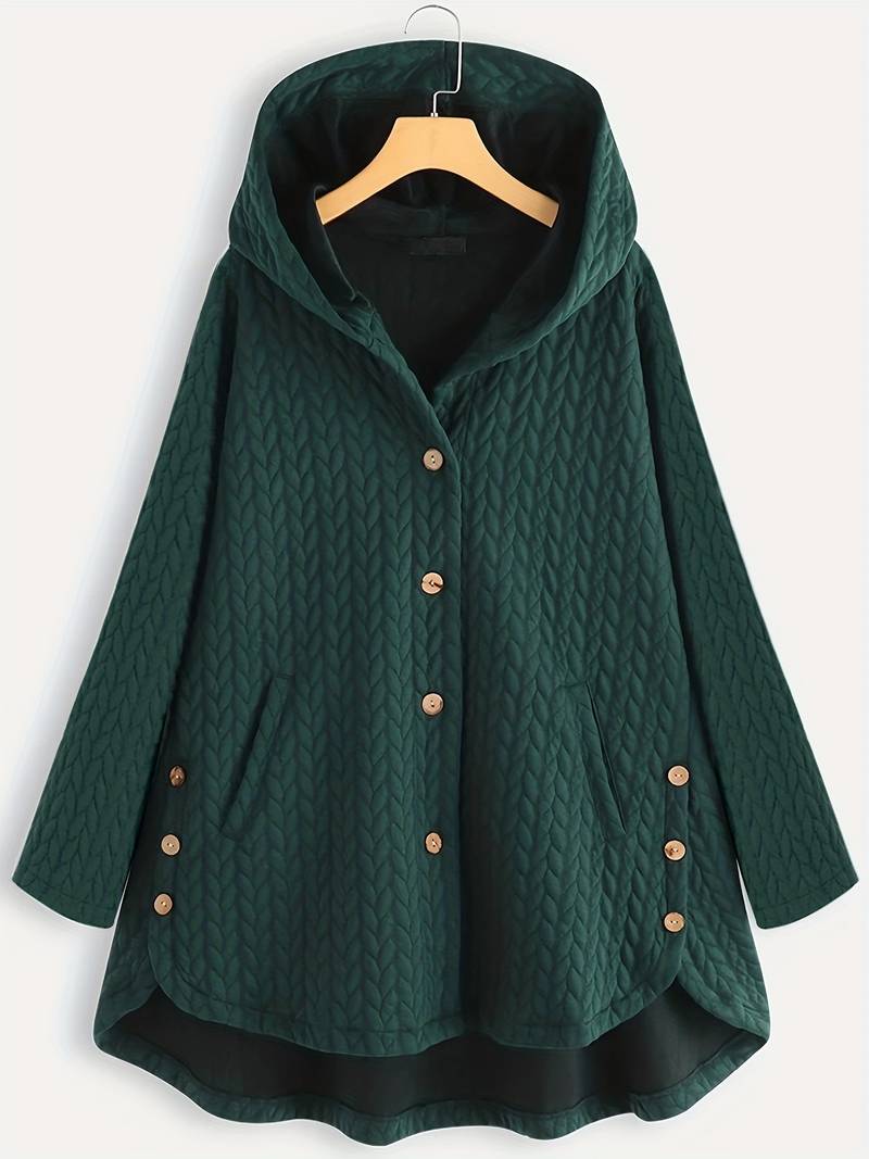 Eveloria Damen Wintermantel Warm Bequem