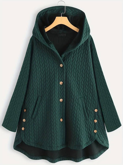 Eveloria Damen Wintermantel Warm Bequem