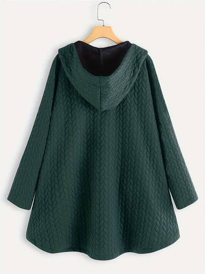 Eveloria Damen Wintermantel Warm Bequem