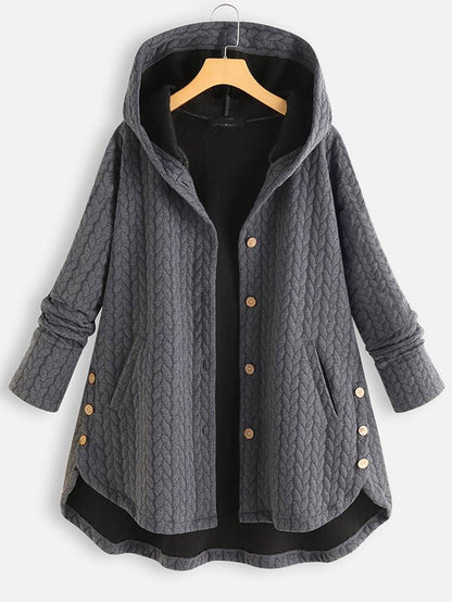 Eveloria Damen Wintermantel Warm Bequem