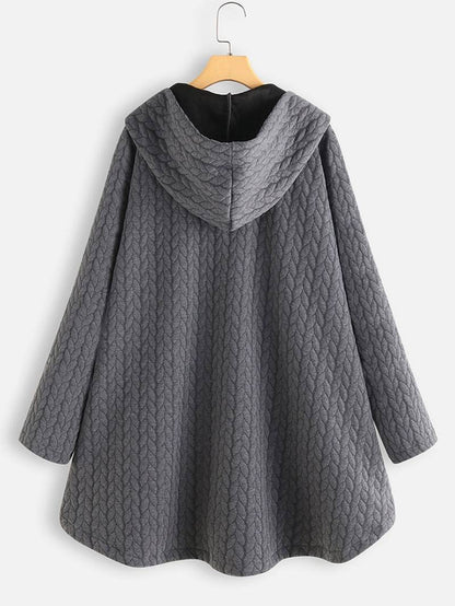 Eveloria Damen Wintermantel Warm Bequem