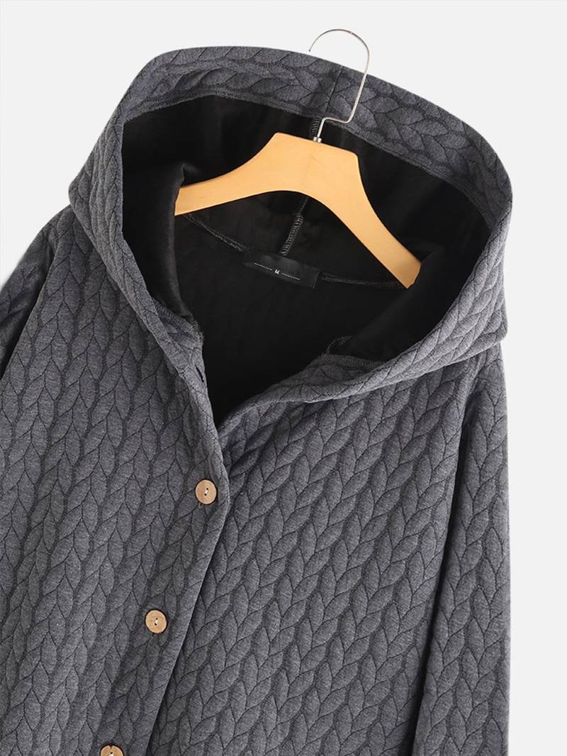 Eveloria Damen Wintermantel Warm Bequem
