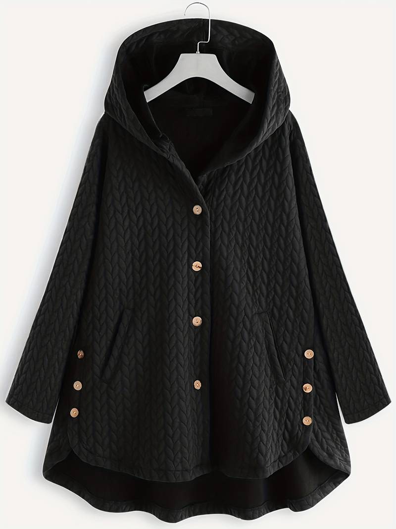 Eveloria Damen Wintermantel Warm Bequem - Eveloria