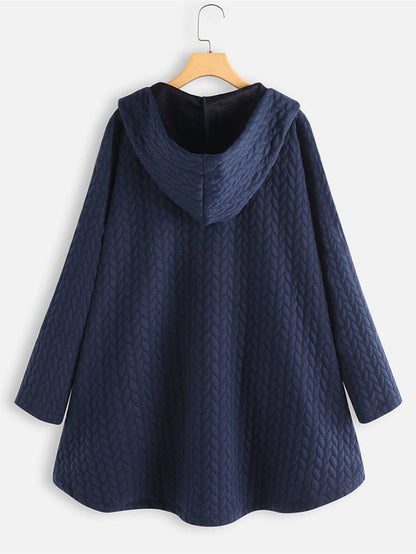 Eveloria Damen Wintermantel Warm Bequem
