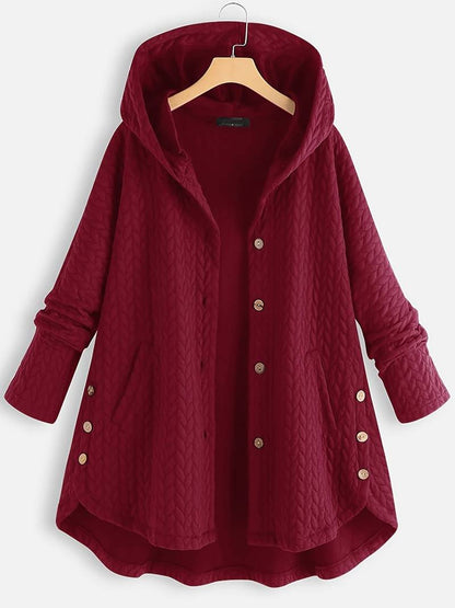 Eveloria Damen Wintermantel Warm Bequem