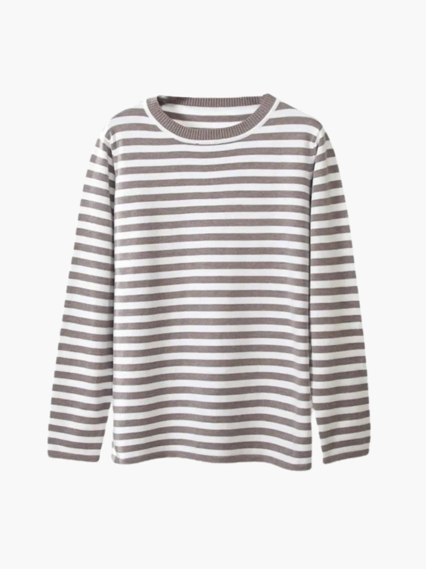 Damen Strickpullover Gestreift - Norvielle