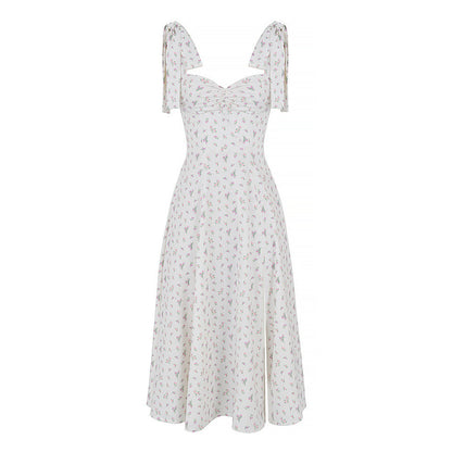 Eveloria Damenkleid mit Trägern Französisches Design