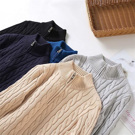 Eveloria Herren Pullover Klassisch Stylisch - Eveloria