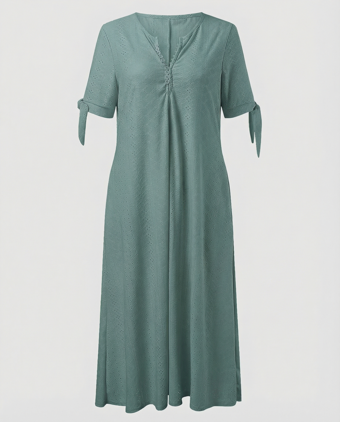 Eveloria Damen Boho Midi Kleid Elegant Sommer