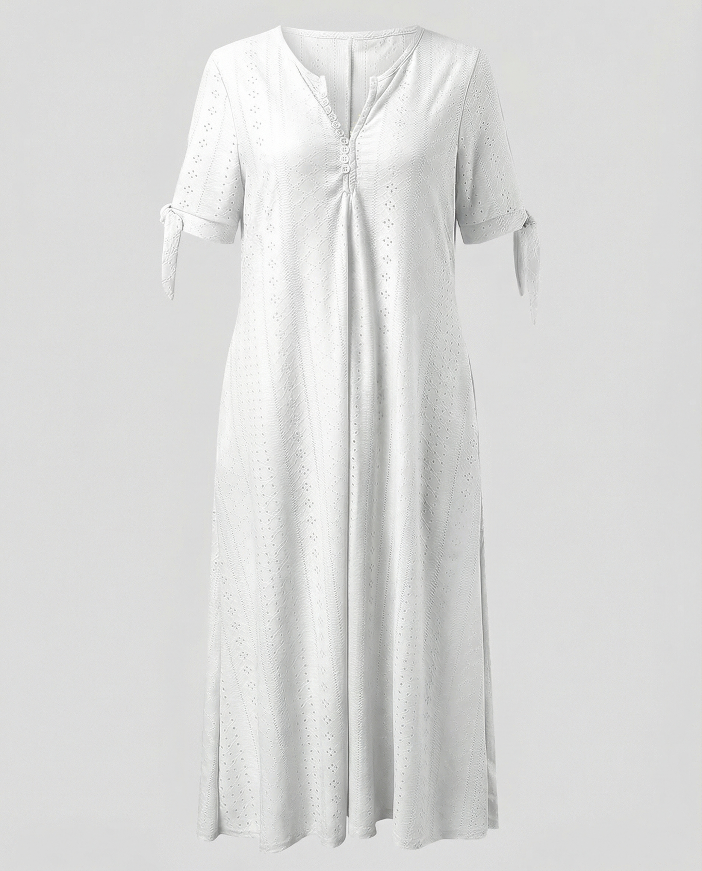 Eveloria Damen Boho Midi Kleid Elegant Sommer