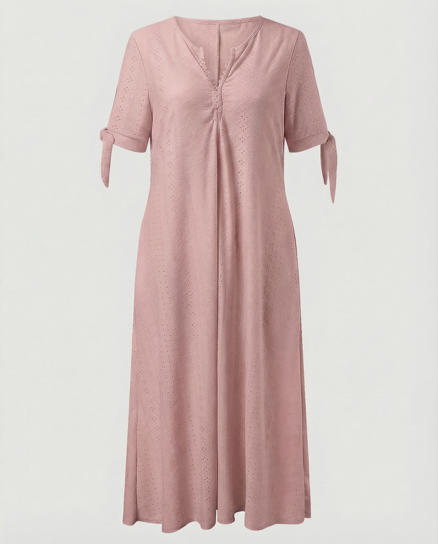 Eveloria Damen Boho Midi Kleid Elegant Sommer