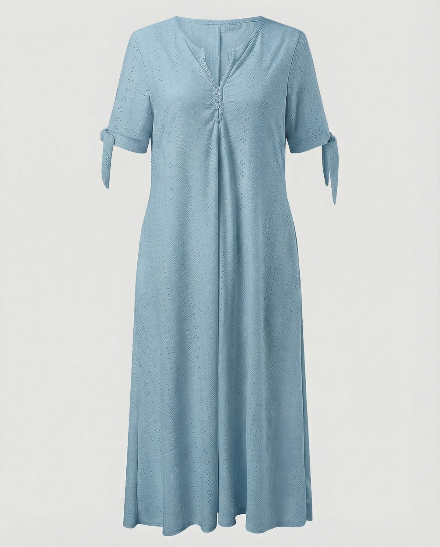 Eveloria Damen Boho Midi Kleid Elegant Sommer