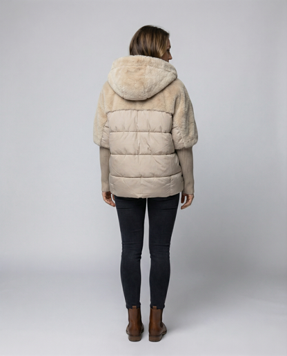 Damen Winterjacke Isoliert Wärme