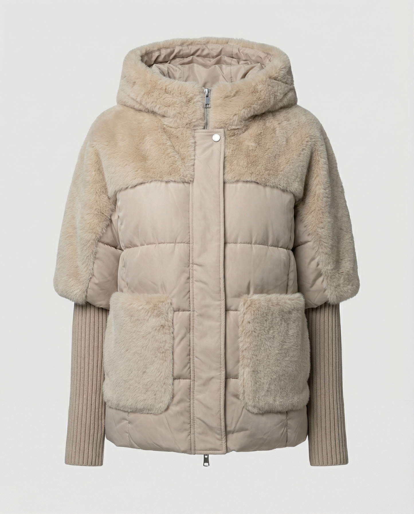 Damen Winterjacke Isoliert Wärme