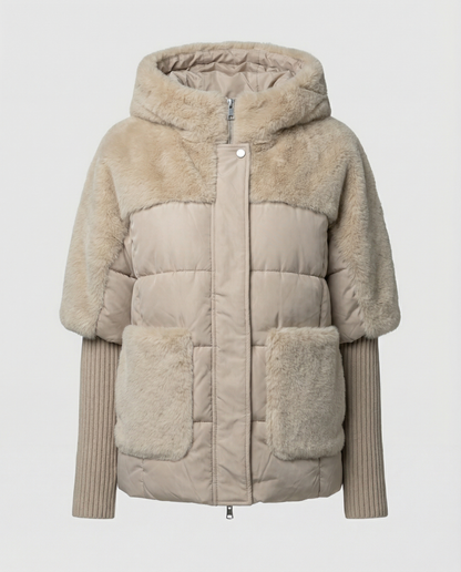 Damen Winterjacke Isoliert Wärme