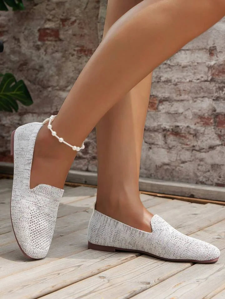 Eveloria Damen Flache Schuhe Rutschfest