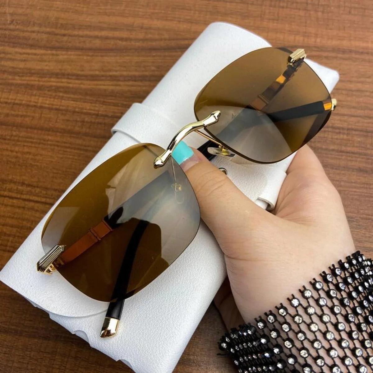 Eveloria Damen Sonnenbrille Hochauflösend UV-Schutz