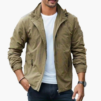 Eveloria Damen Cargo Sommerjacke Wasserfest Atmungsaktiv