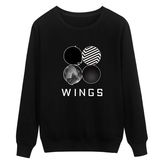 Damen Sweatshirt Rundhalsausschnitt Grafikdruck Eveloria - Eveloria
