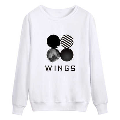 Damen Sweatshirt Rundhalsausschnitt Grafikdruck Eveloria