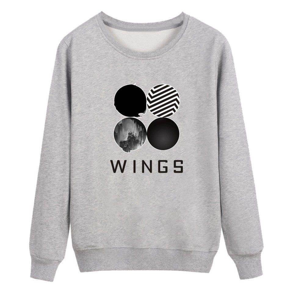 Damen Sweatshirt Rundhalsausschnitt Grafikdruck Eveloria
