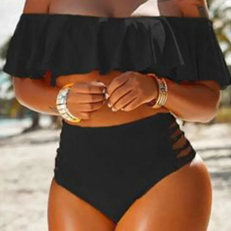 Eveloria Damenhoher Bikini Strand