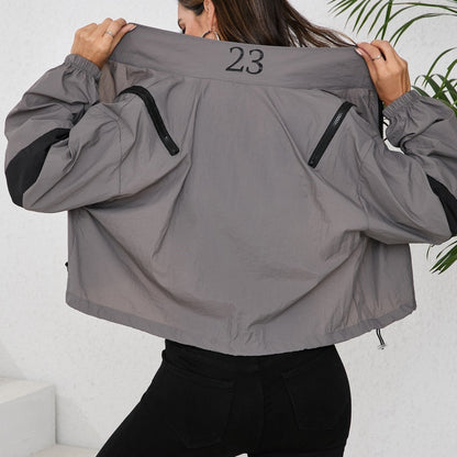 Gudula Damen Sportwindbreaker Jacke