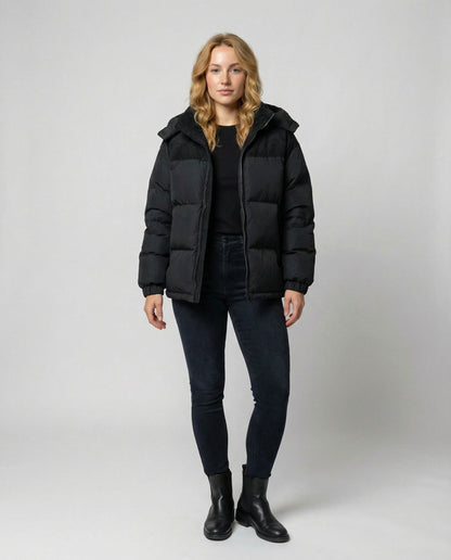 Damen Isolierte Pufferjacke Warm
