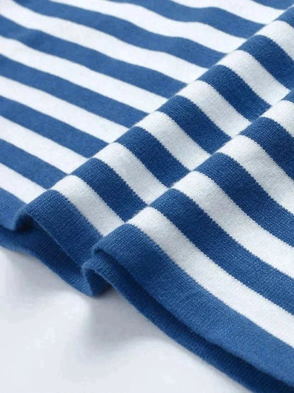 Damen Strickpullover Gestreift