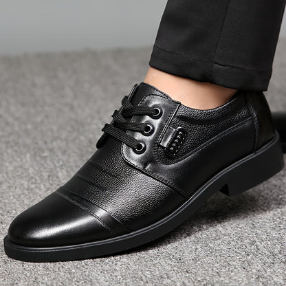 Havren Herren Business Winterschuhe Schnürung Warmfutter