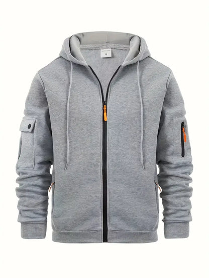 Janosch Herren Hoodie Full-Zip mit Taschen - Eveloria