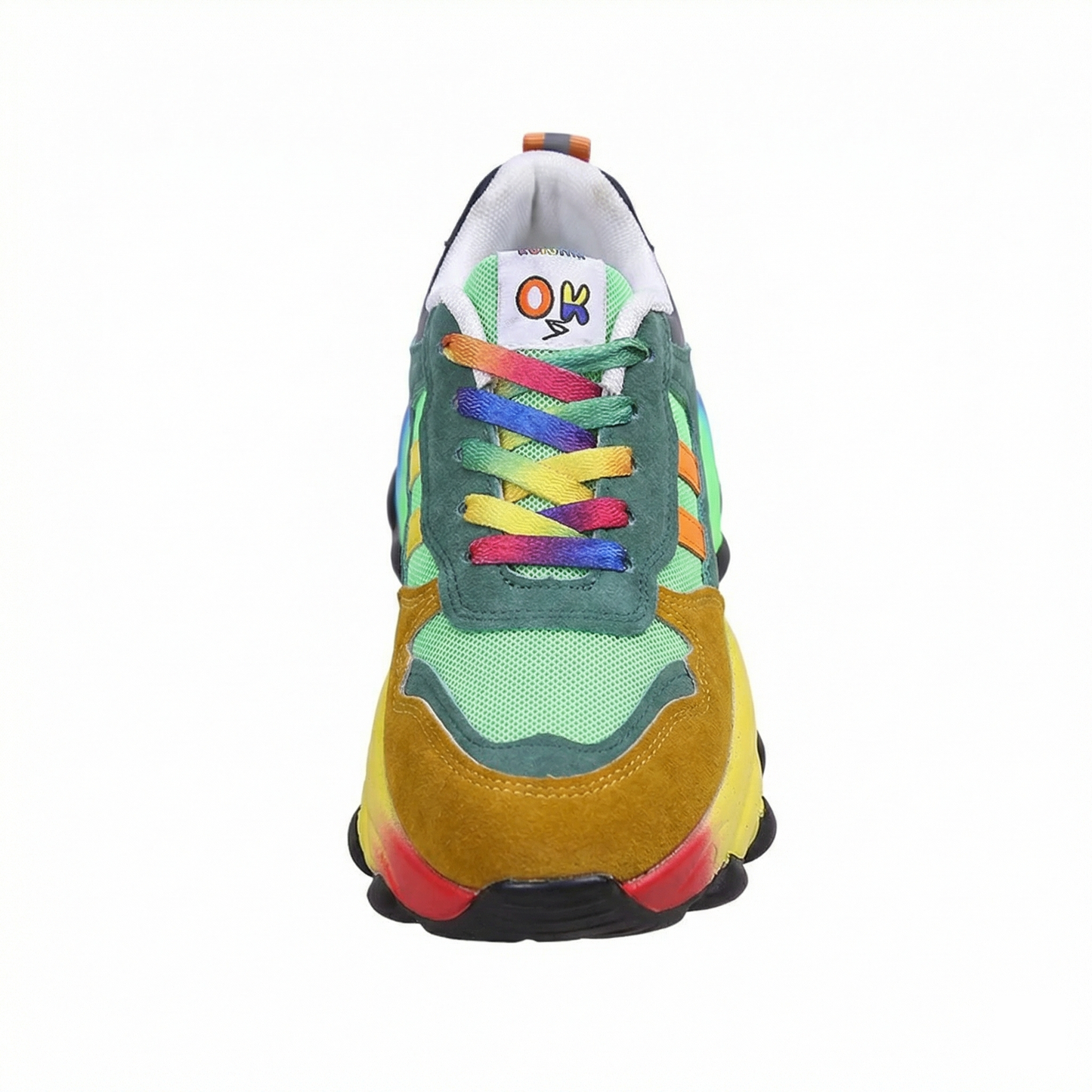 Eveloria Damen Orthopädische Laufschuhe Bunt