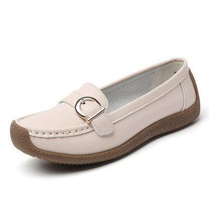 Damen Loafers Bequem Robust