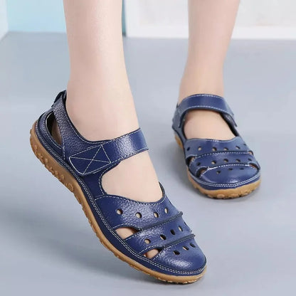 Eveloria Damen Orthopädische Sandalen Bequemer Verschluss