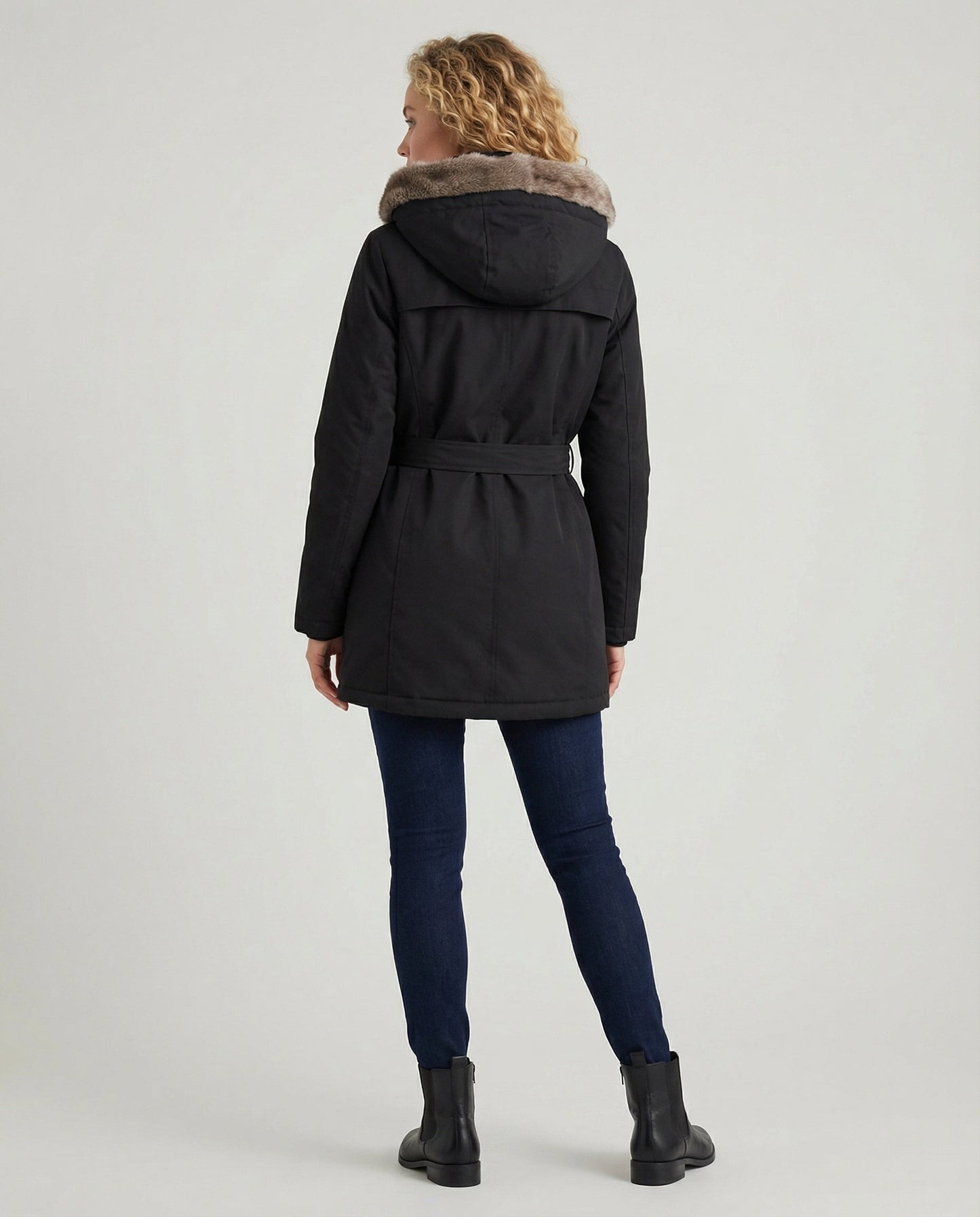 Damen Winterjacke Warm Bont