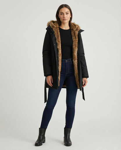 Damen Winterjacke Warm Bont