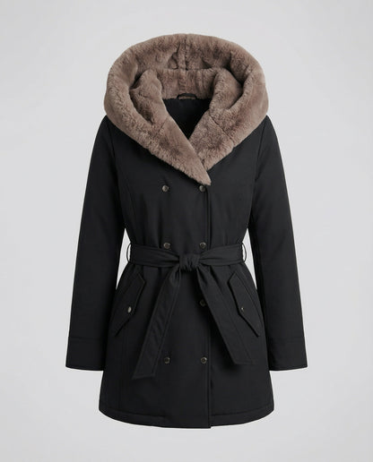 Damen Winterjacke Warm Bont