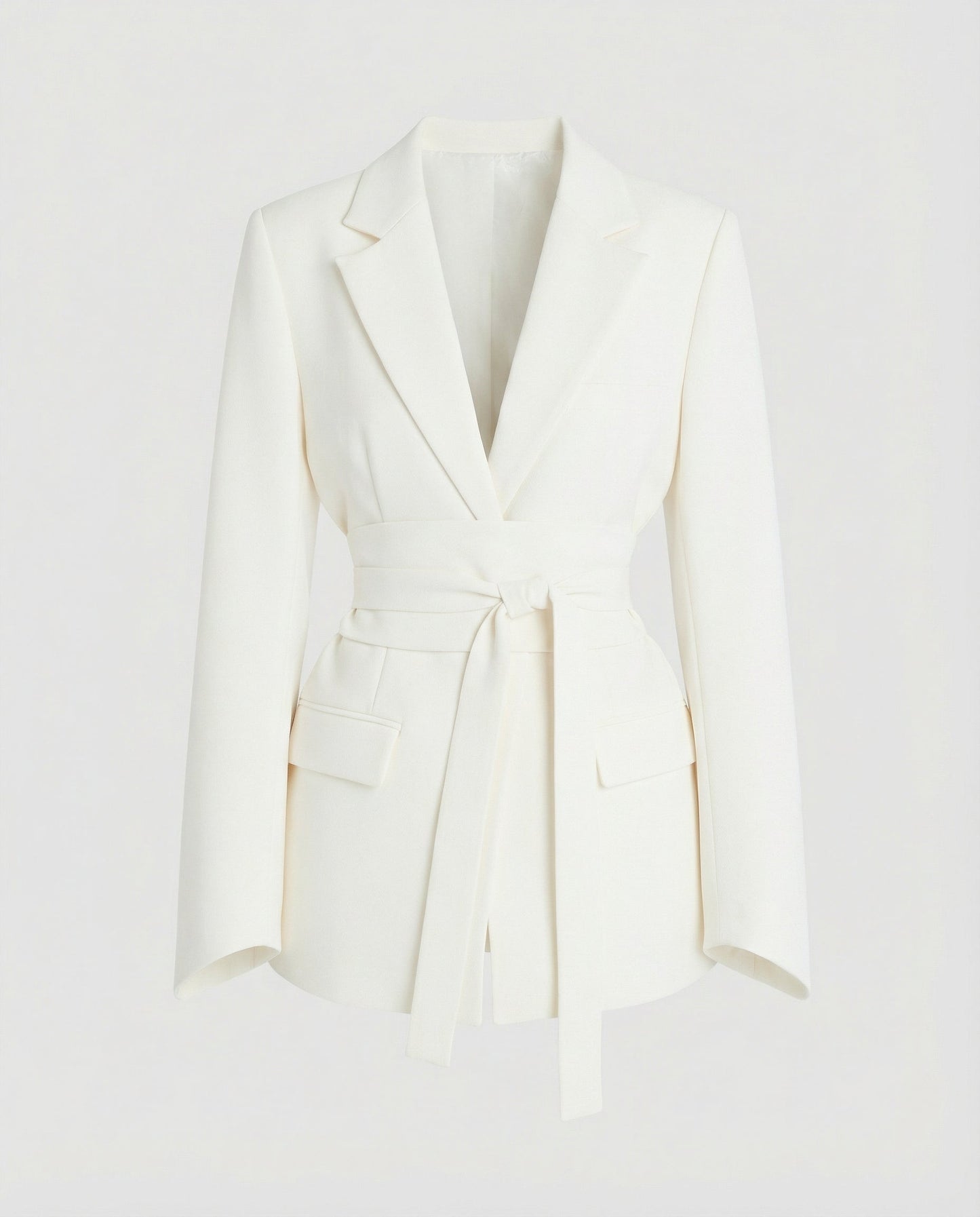 Damen Blazer Gürtel Tailliert