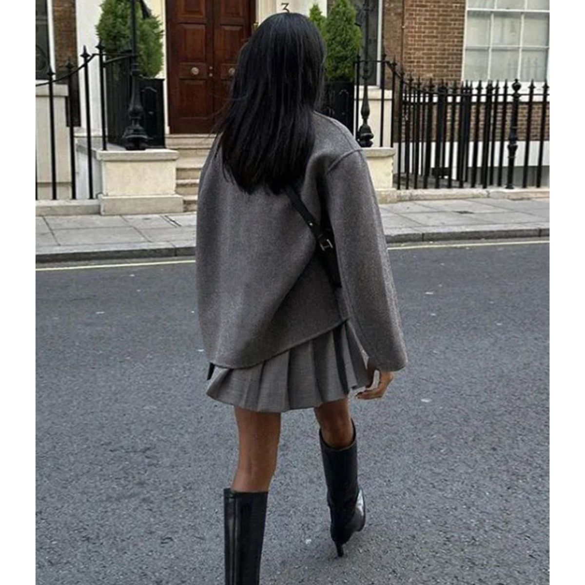 Eveloria Damen Oversized Mantel Übergangsjacke