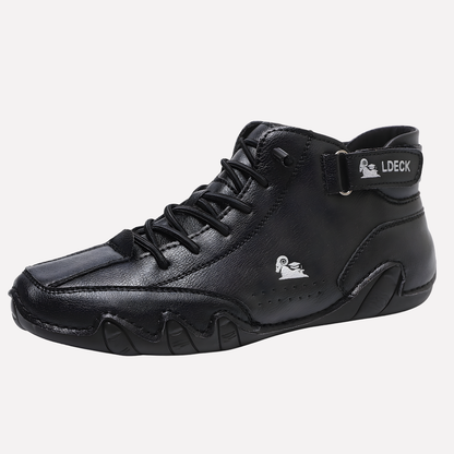Herren Leichte Leder Barfußschuhe