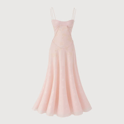 Damen Hochzeitsgast Maxikleid Lang