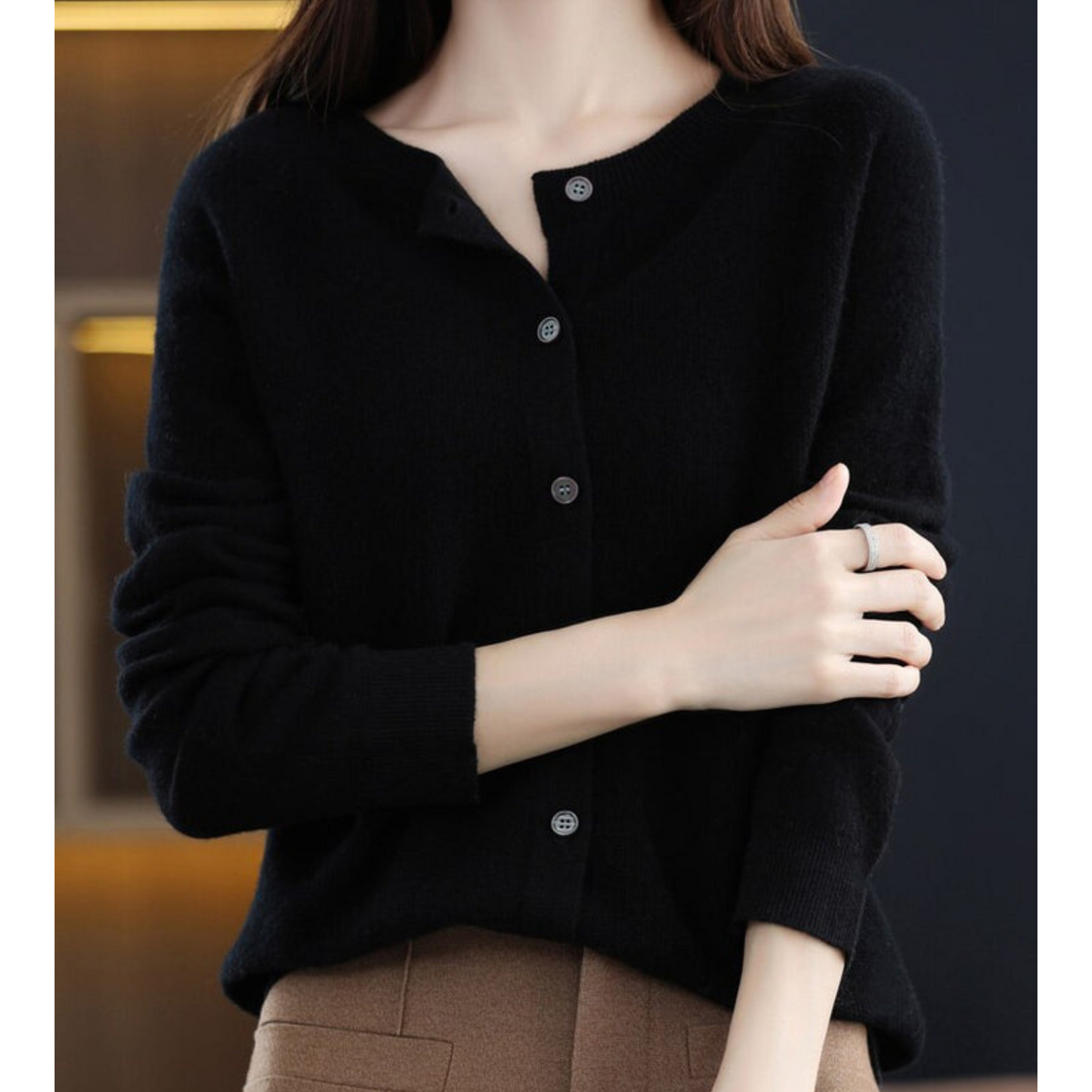 Damen Cardigan Warm