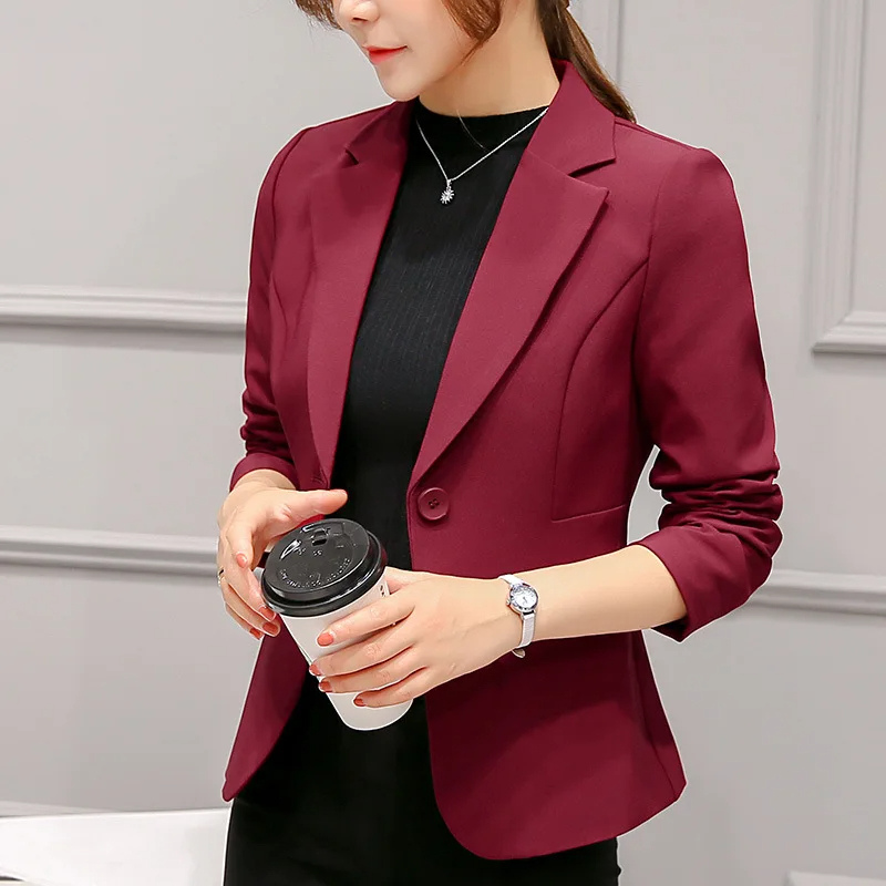 Eveloria Damen Blazer Langärmlig Büro