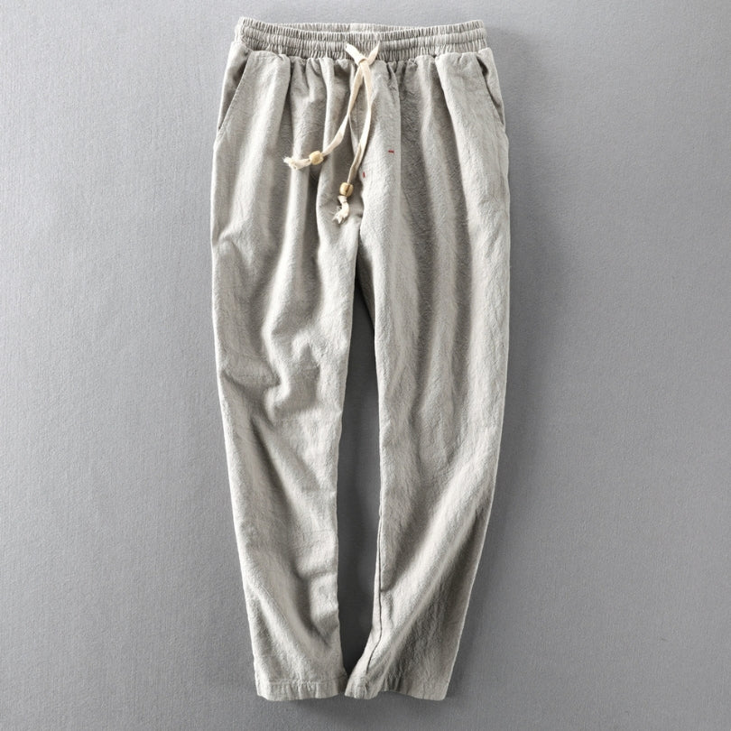HerrenLockerhose Kordelzug Baumwolle Bequem